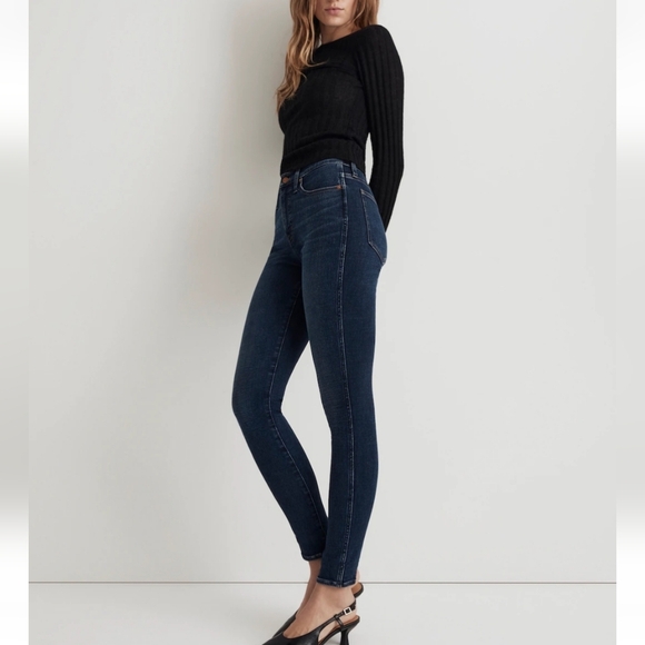 Madewell 10" High-Rise Skinny Jeans Size 25 - Picture 3 of 15